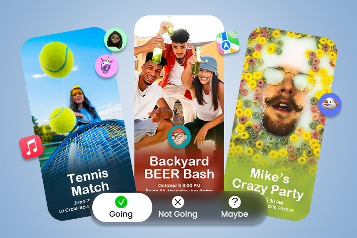 Apple Invitations limité? 3 alternatives gratuites pour créer vos invitations