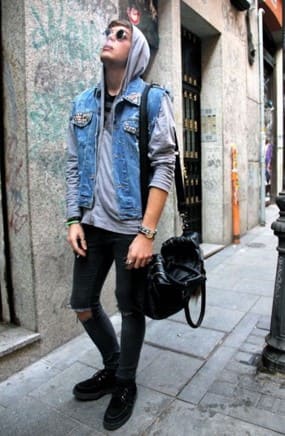 Idée de tenue grunge populaire