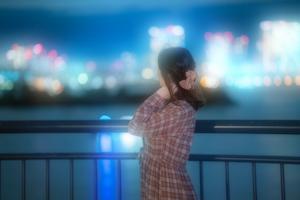 PC版PhotoDirectorブラックミスト適用後 夜景画像