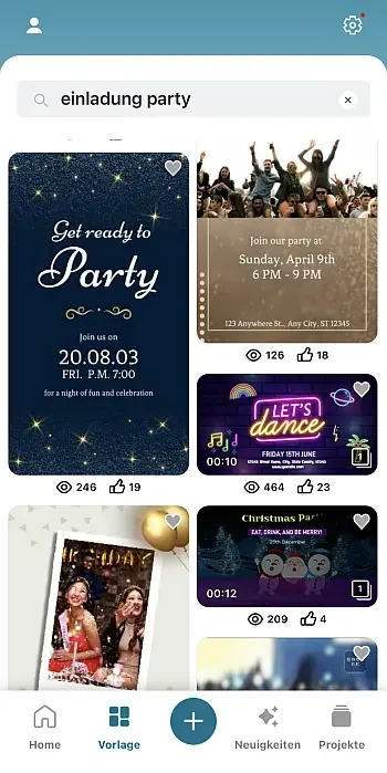 Promeo - Videos mit Vorlagen erstellen