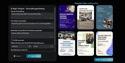 Einladungen erstellen mit Promeo 365