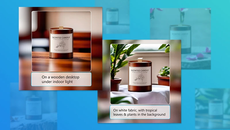 Create product photos visual