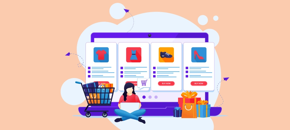 Create an online store visual