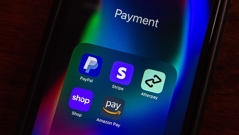 Set up payment processing visual