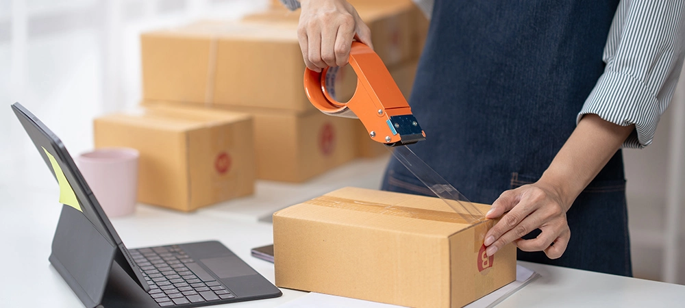 Choose your shipping methods visual