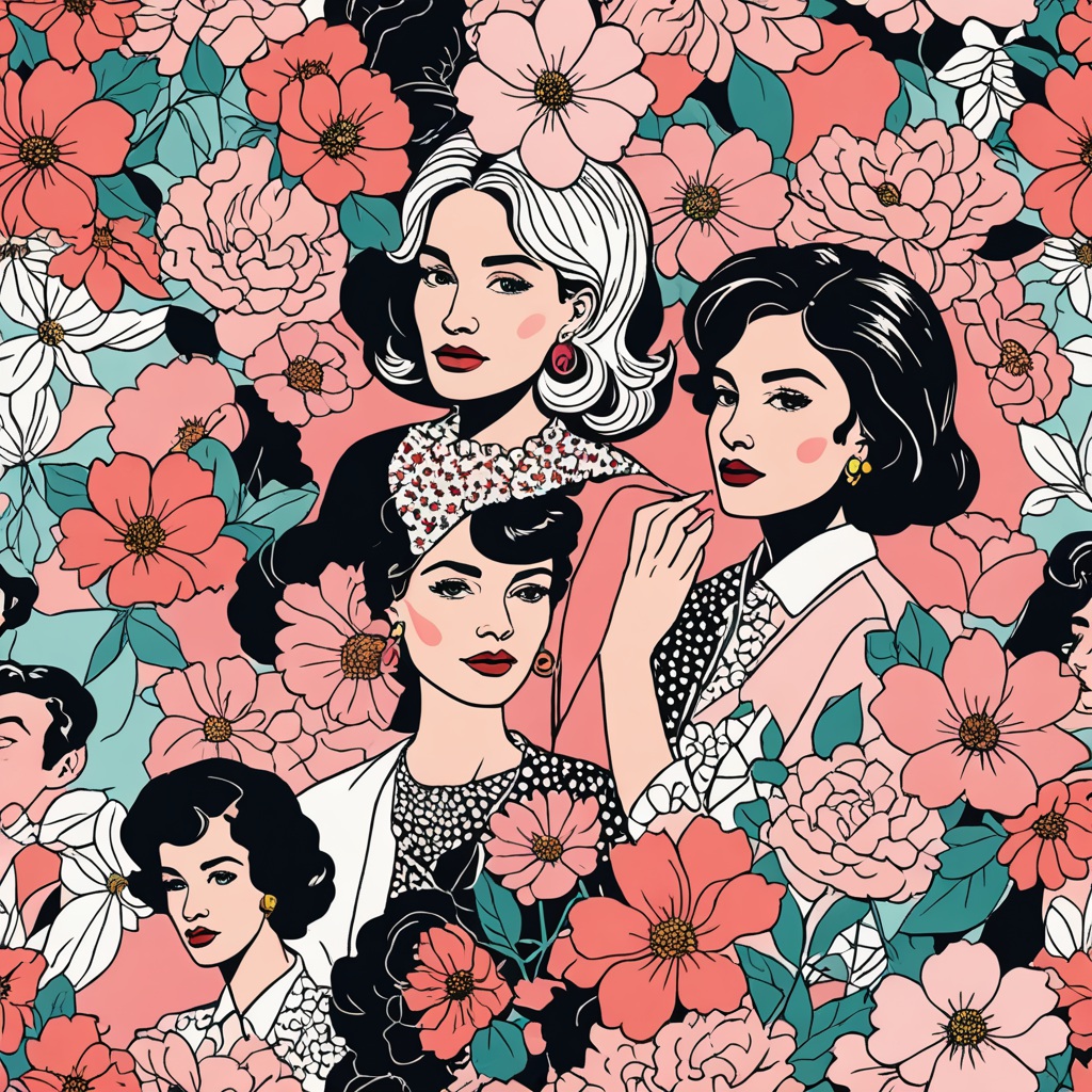 三八婦女節圖案