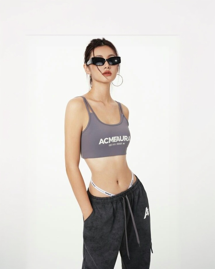 運動背心+高腰長褲