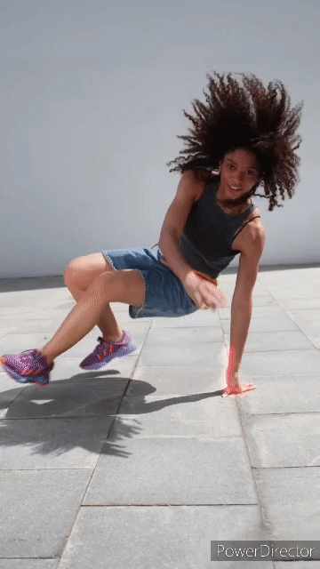 App PowerDirector - effet de corps IA