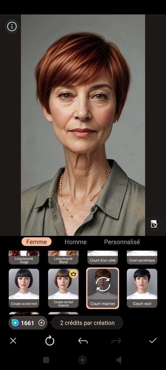 Simulez une coupe courte rajeunissante avant de passer chez le coiffeur