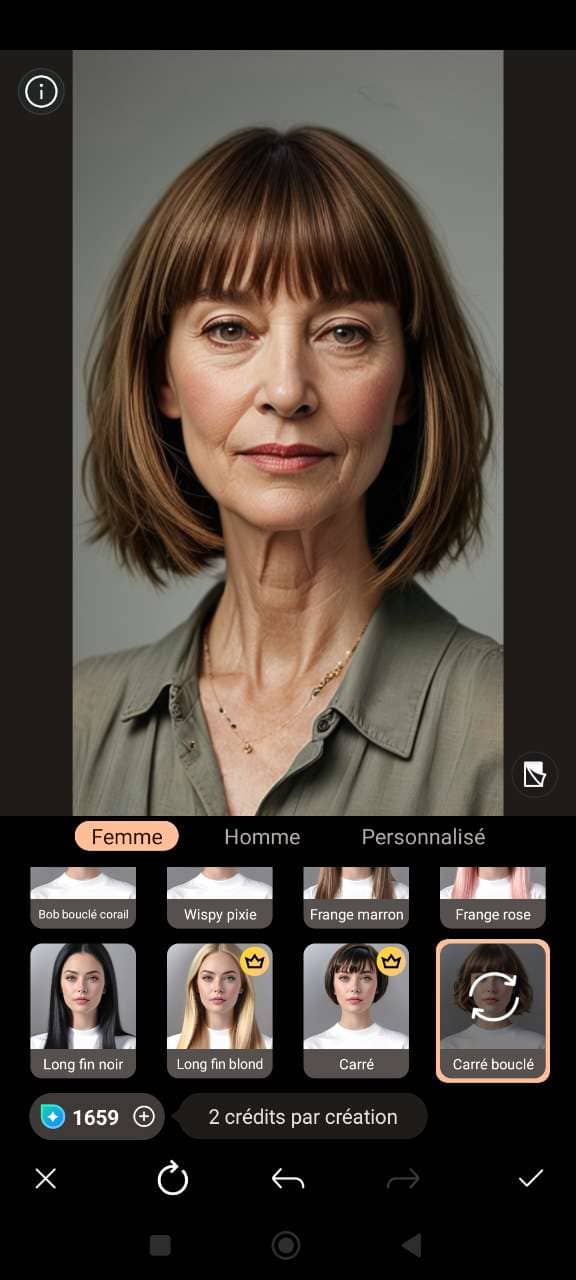 Simulez une coupe courte rajeunissante avant de passer chez le coiffeur