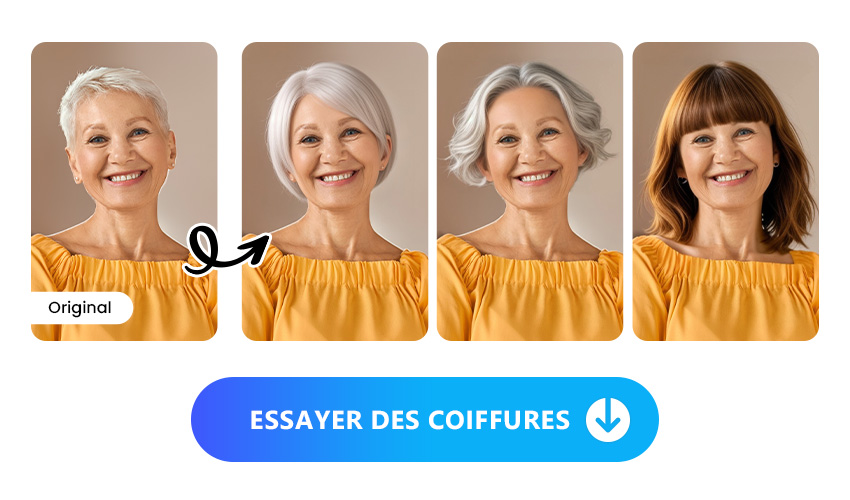 Simulateur de coiffure