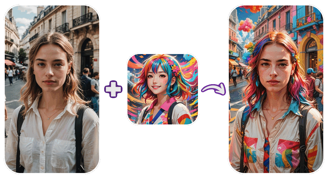 MyEdit best tool for AI Image Fusion