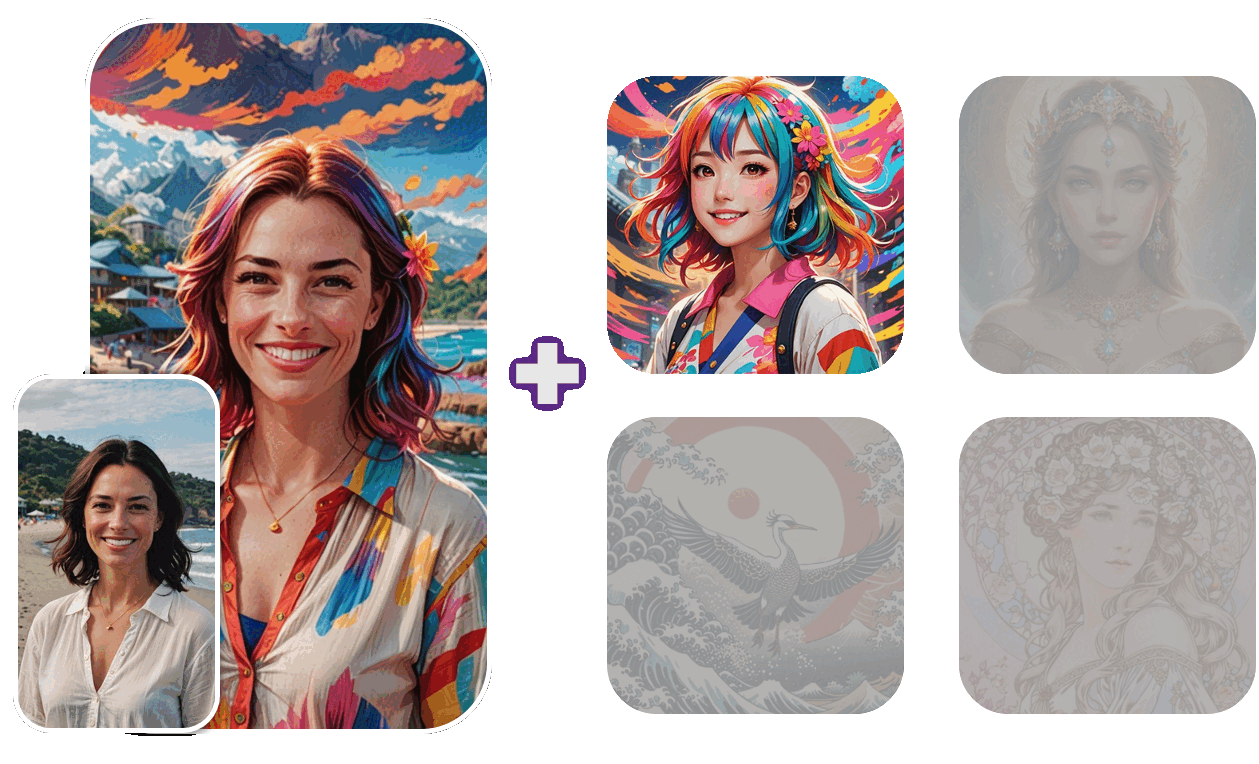 AI Image Fusion with MyEdit tool