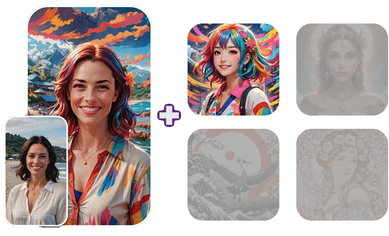 AI Image Fusion with MyEdit tool
