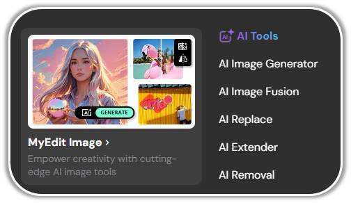 How to merge 2 pictures with AI online - Step 1