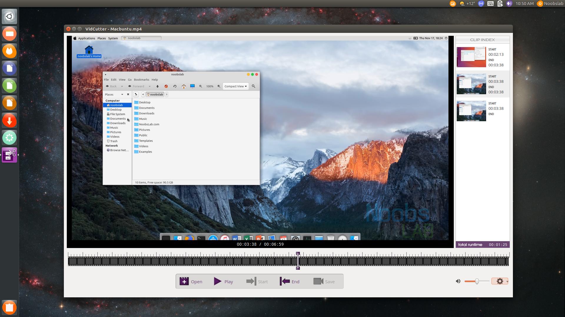 Vidcutter Interface
