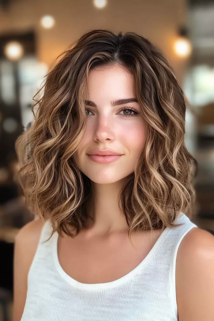 La Coupe Mi-Longue Ondulée