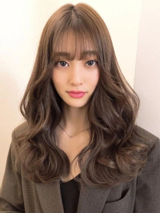 中長髮大波浪
