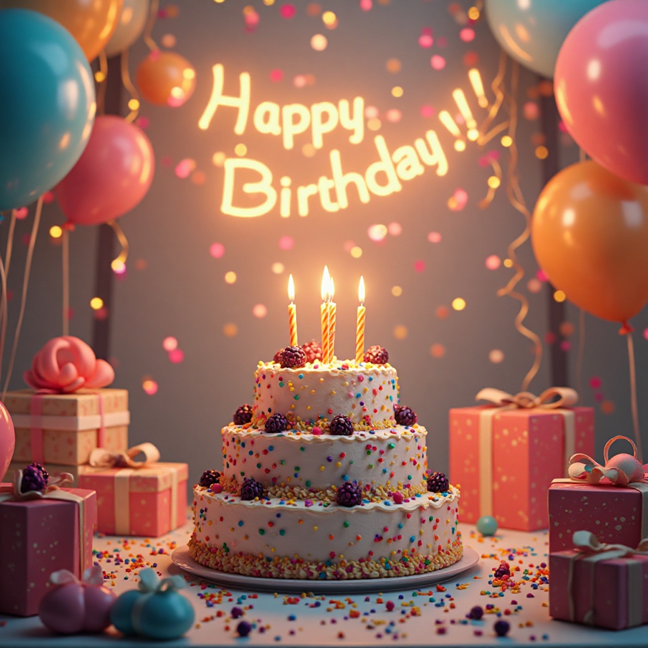 生日快樂圖案免費