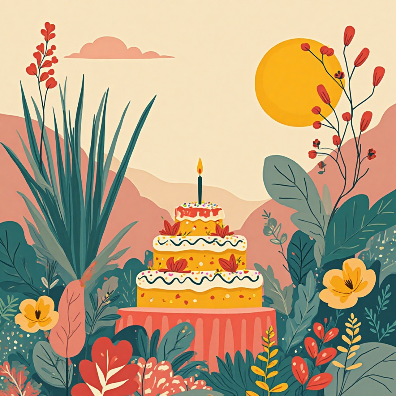 生日快樂圖案免費