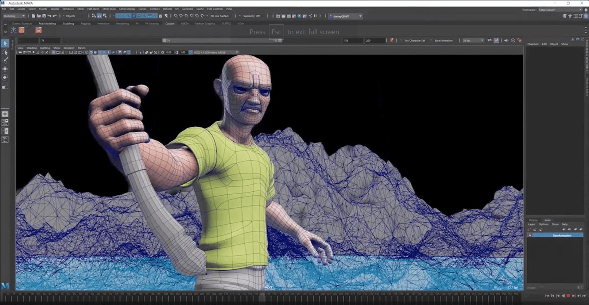 Maya - Logiciel professionnel d'animation et modélisation 3D