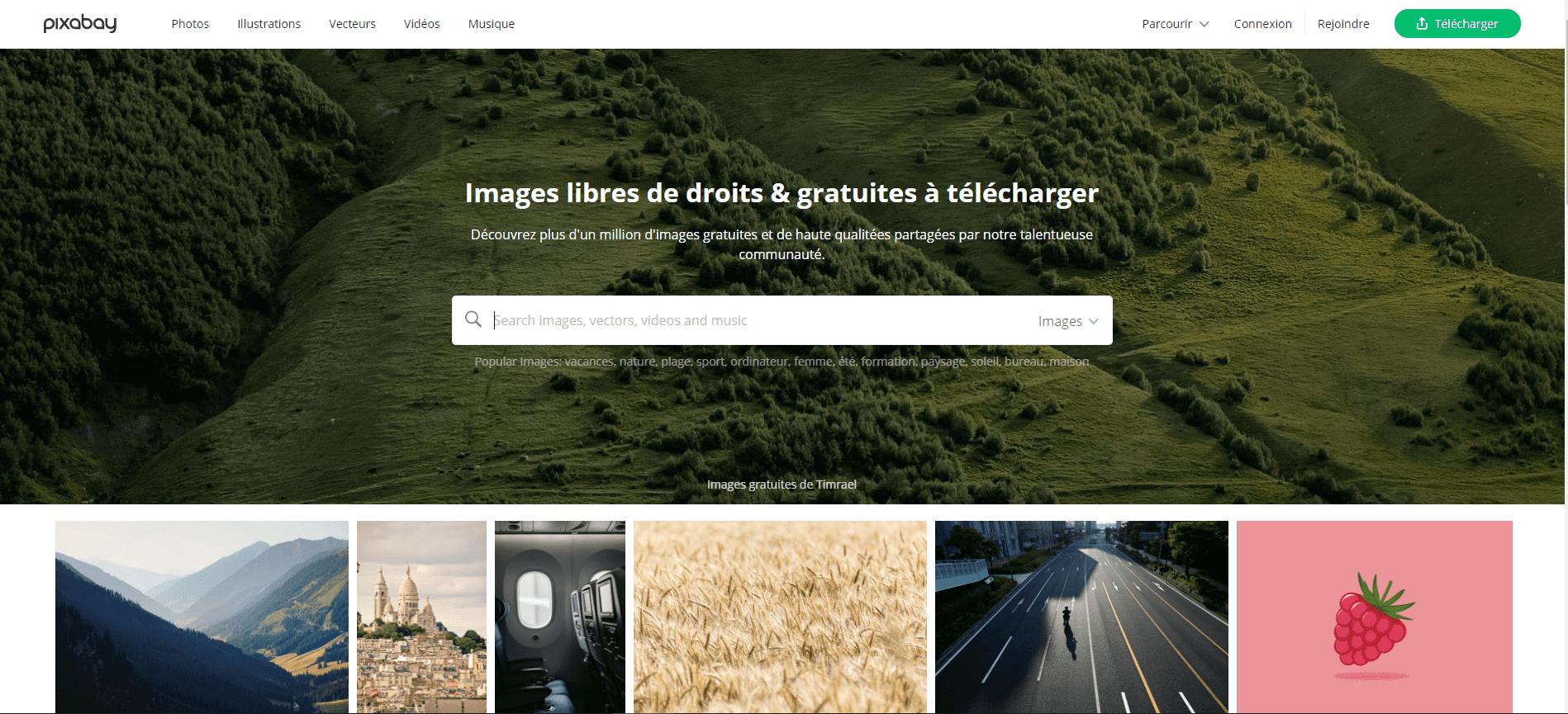 Pixabay - Milliers de clips, animations et slow motion haute-définition