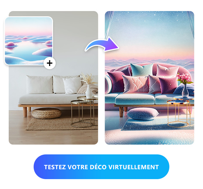 MyEdit - Décoration d'intérieur avec Fusion d'image IA