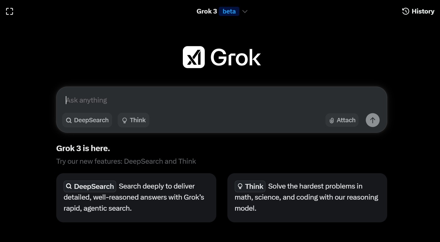Grok 3’s UI