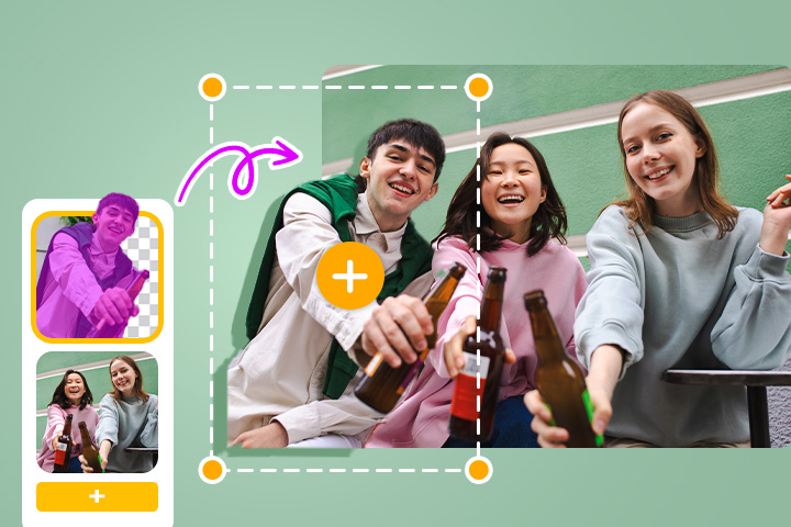 How to Add a Person to a Photo for Free on iPhone & Android