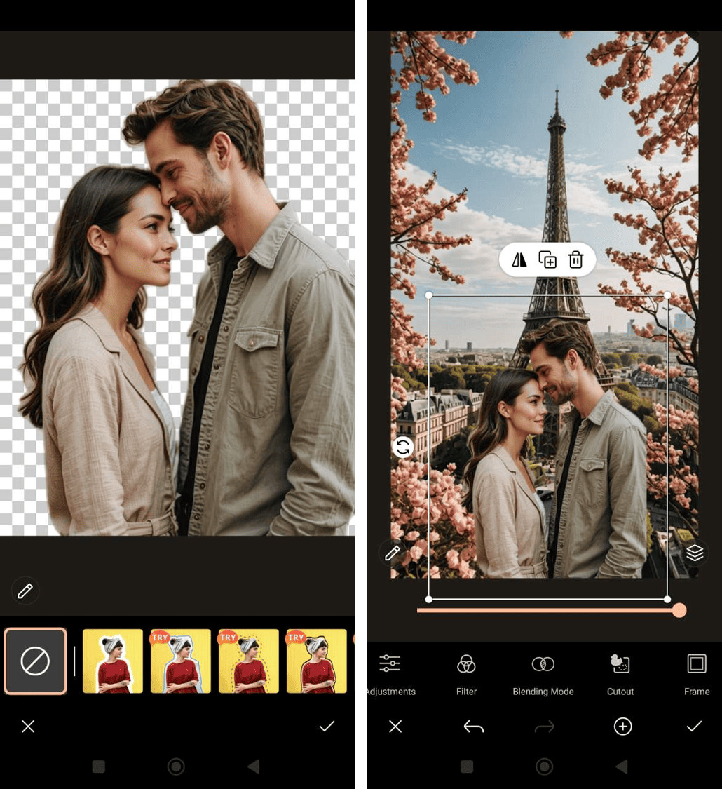 How to Add a Person to a Photo for Free on iPhone and Android with PhotoDirector