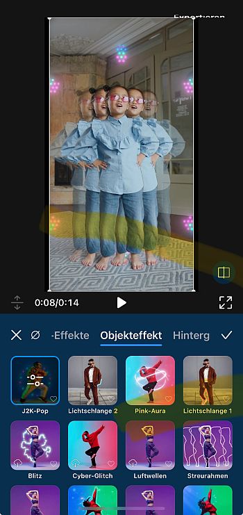 Ostervideo mit kreativen KI-Effektent