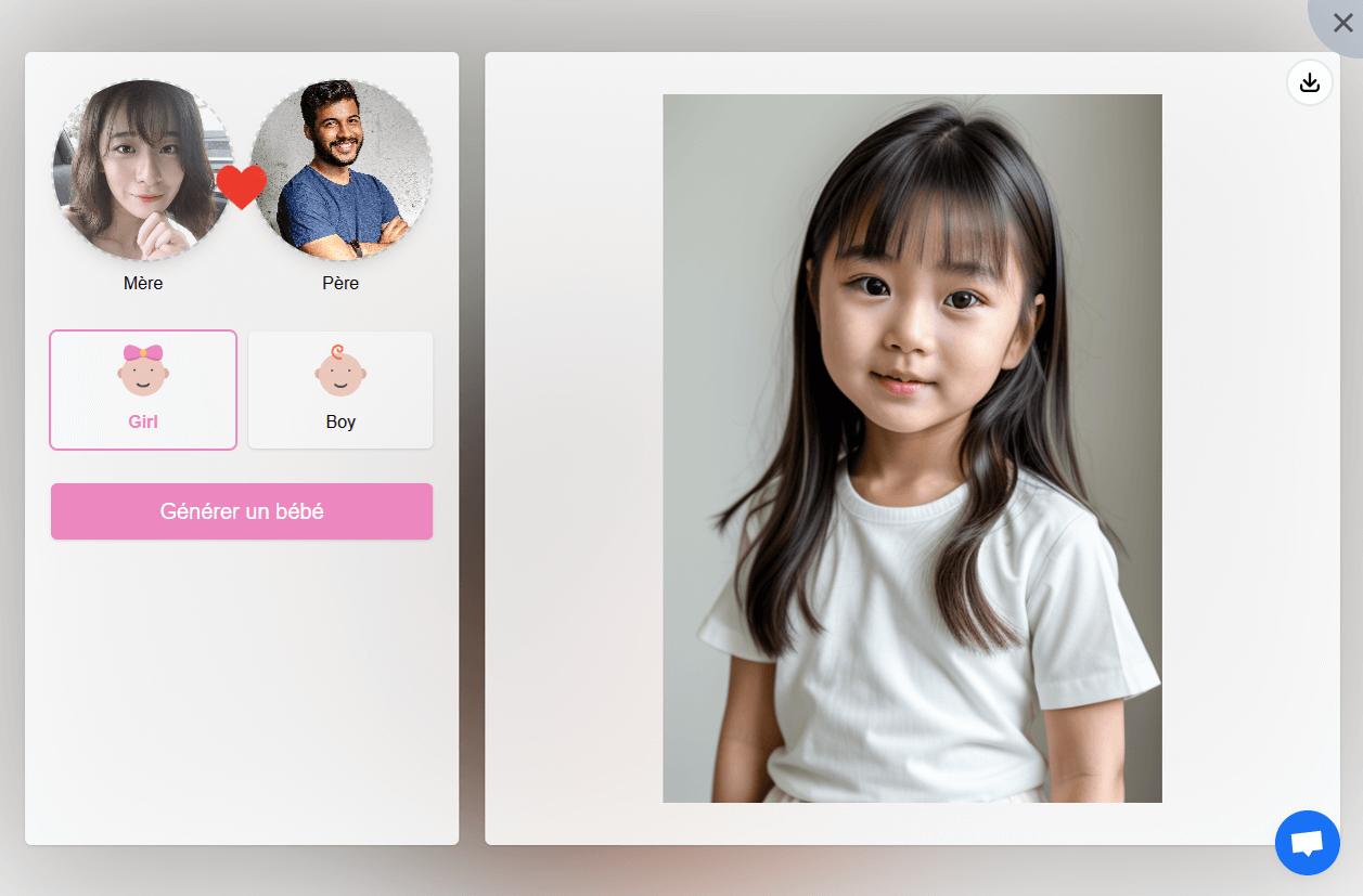 Supawork AI - 6e Meilleur générateur de bébé IA