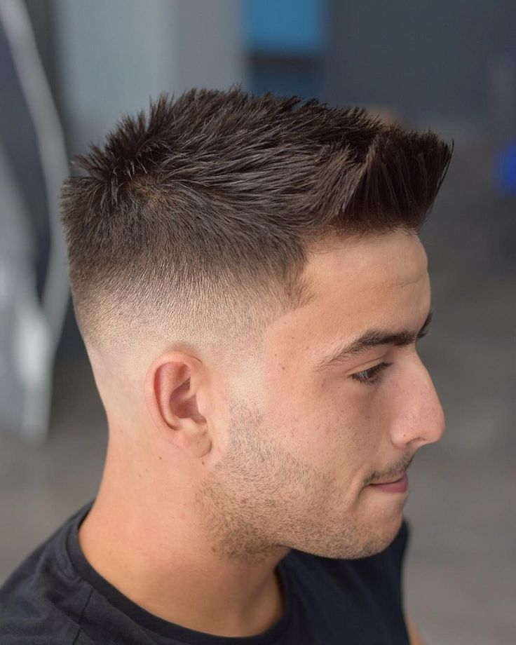 Short fade haircut for men