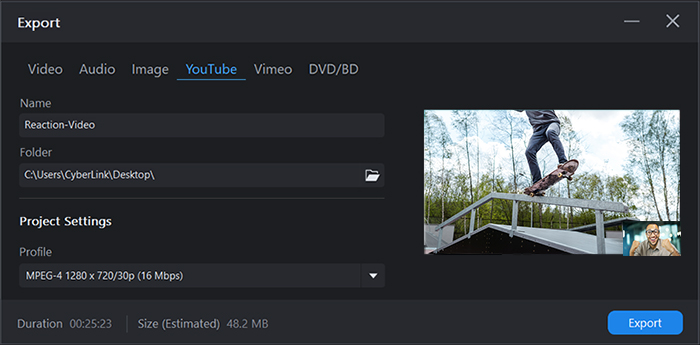 Create an online store visual