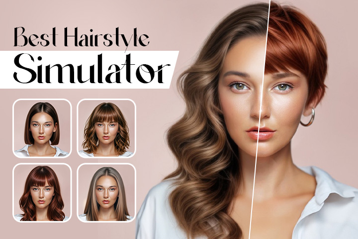 PhotoDirector : Meilleur simulateur gratuit de coiffure virtuelle avec ma photo