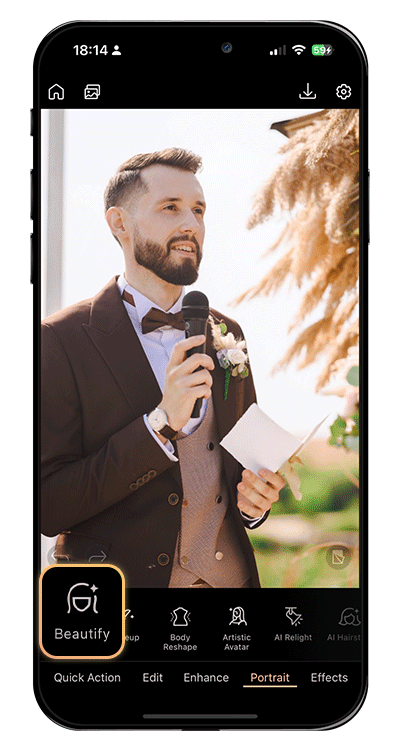 Add a Smile on Photo