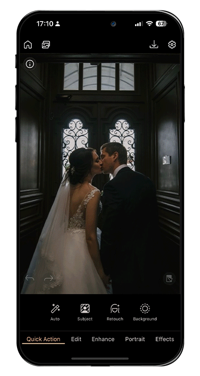 Direct-Flash Effect on App