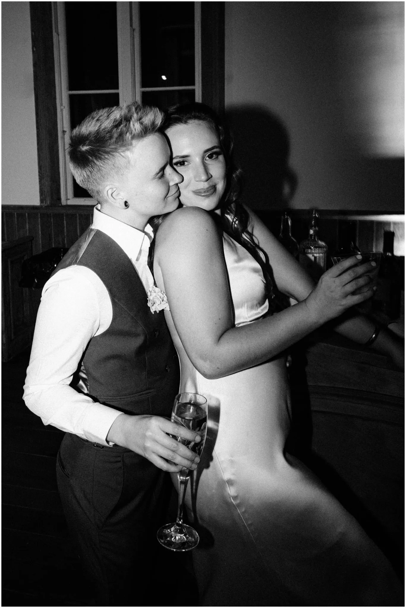 Direct-Flash Wedding Photography