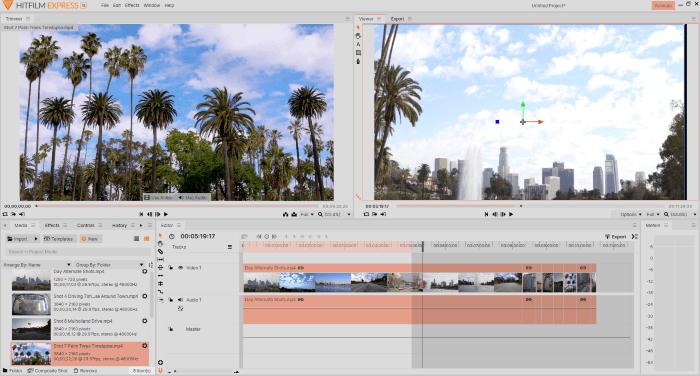 Windows Movie Maker替代軟體Hitfilm