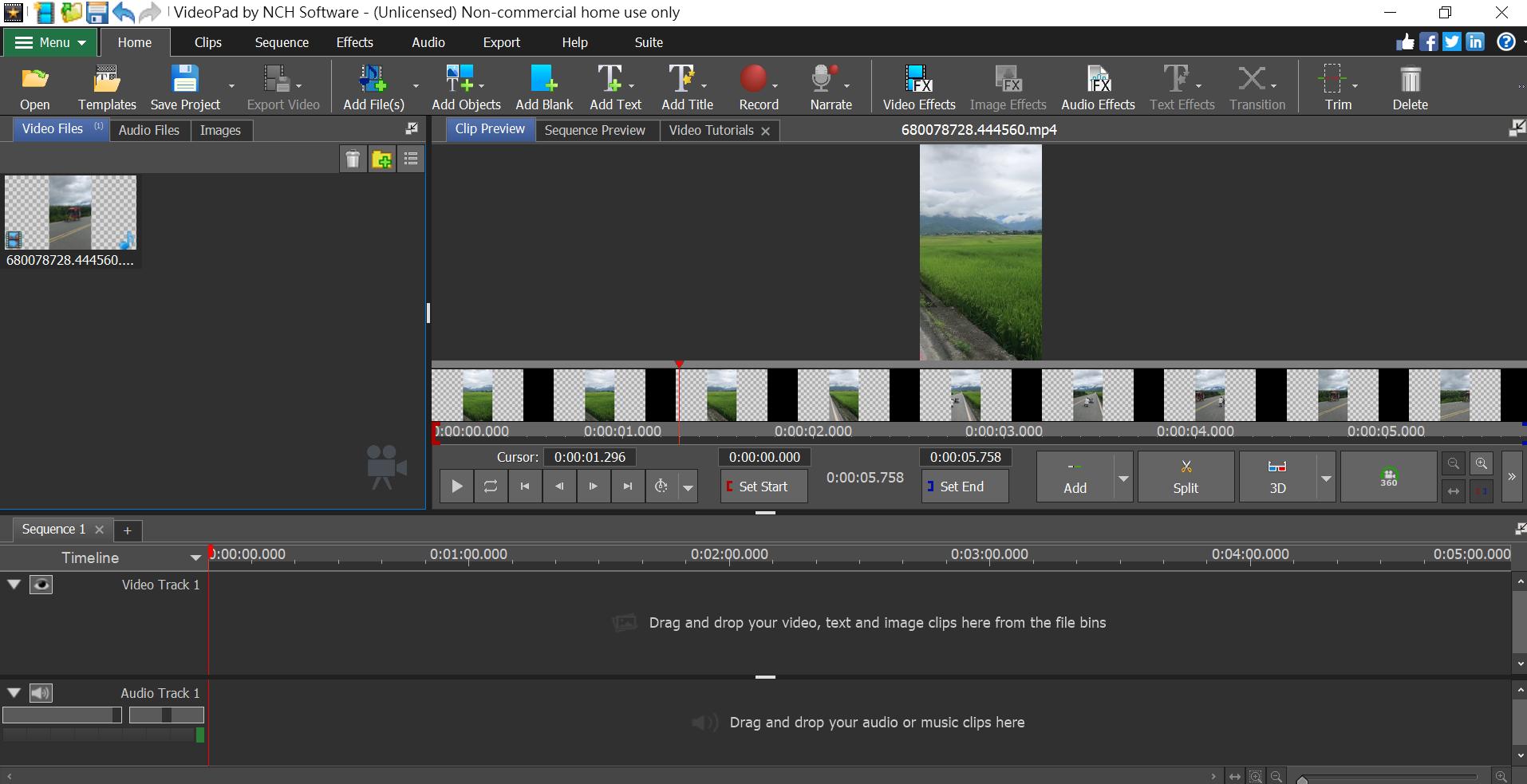 Windows Movie Maker替代軟體videopad