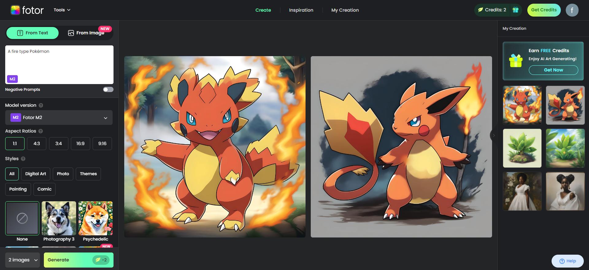 Fotor - 6th best pokemon generator