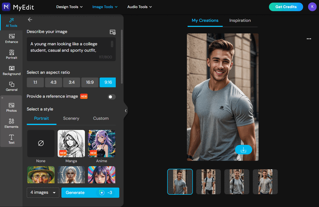 MyEdit - Text to Image