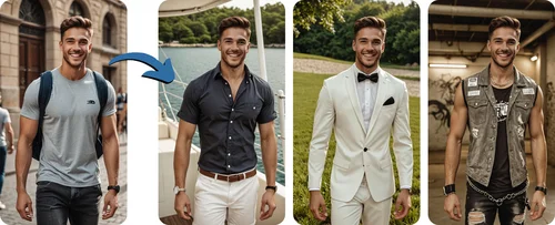 Customize AI Boyfriend with AI Outfit