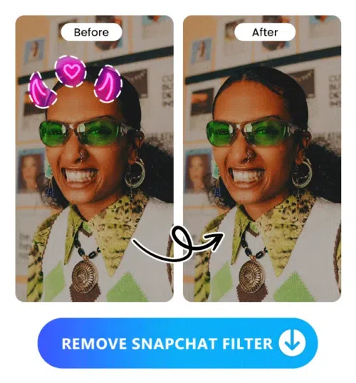 PhotoDirector App: The Best Free Snapchat Filter Remover