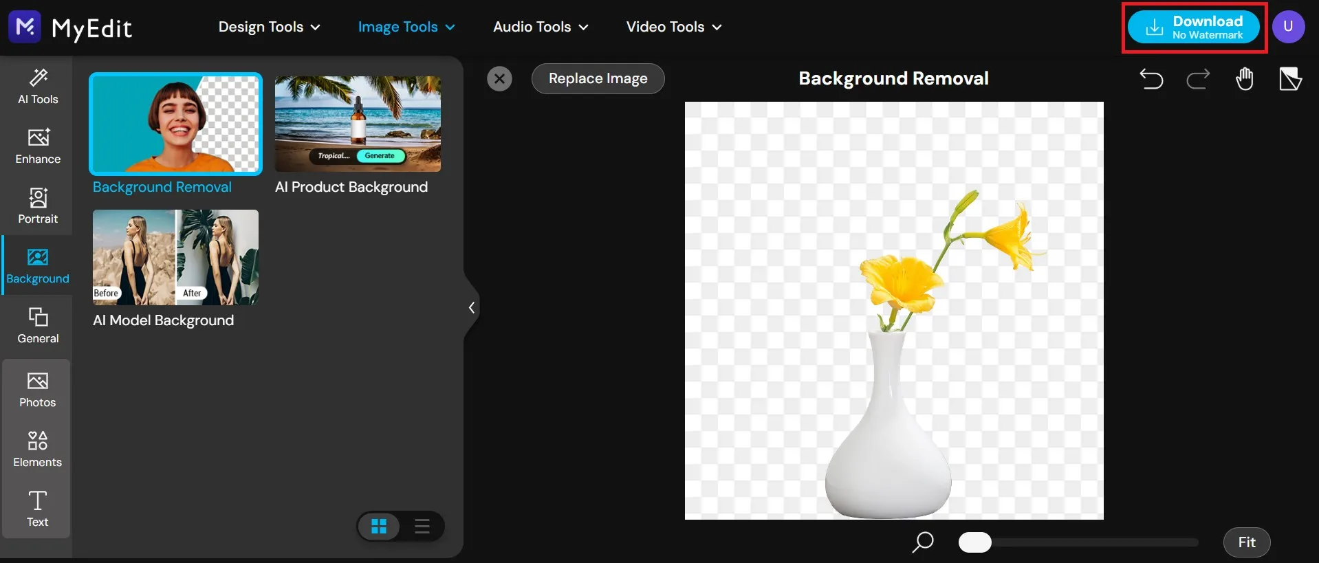 AI Background Removal