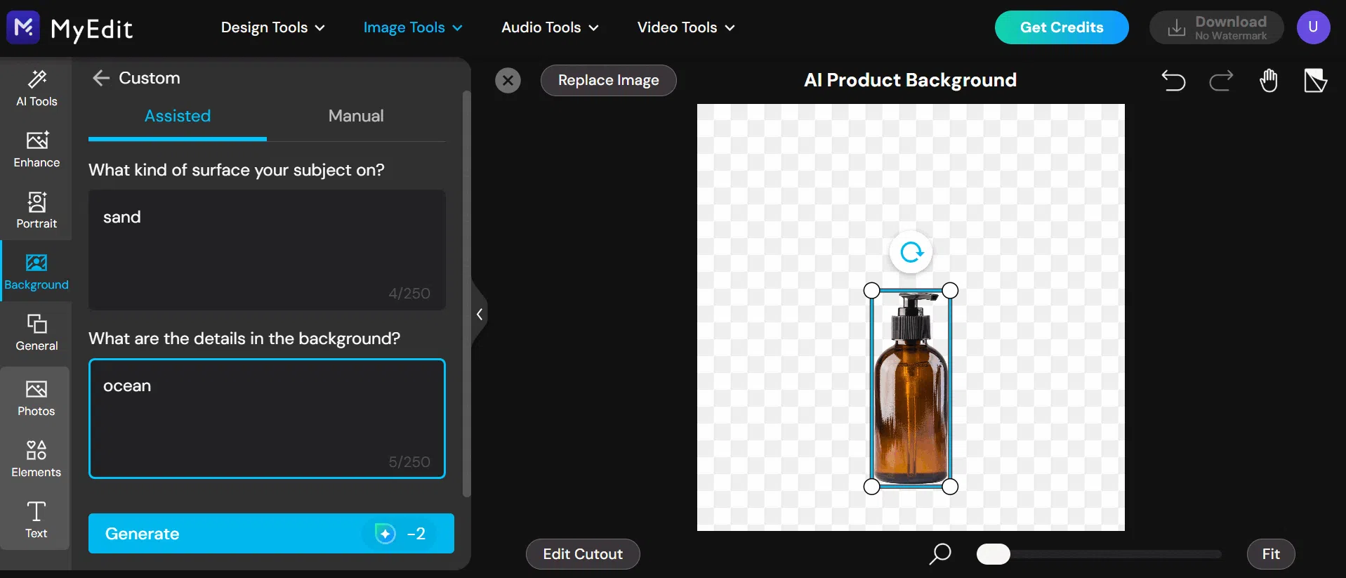 AI Product Background