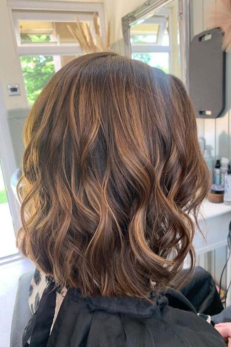 Haircut for women over 50 years old - Soft waves