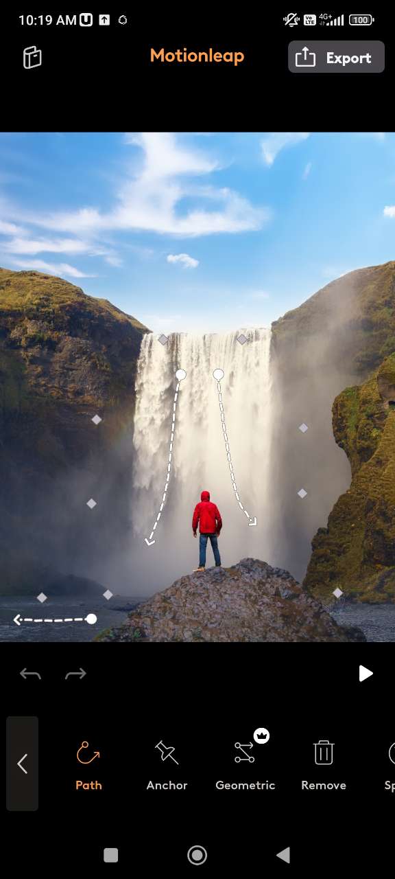 Créer une image animée avec Motionleap