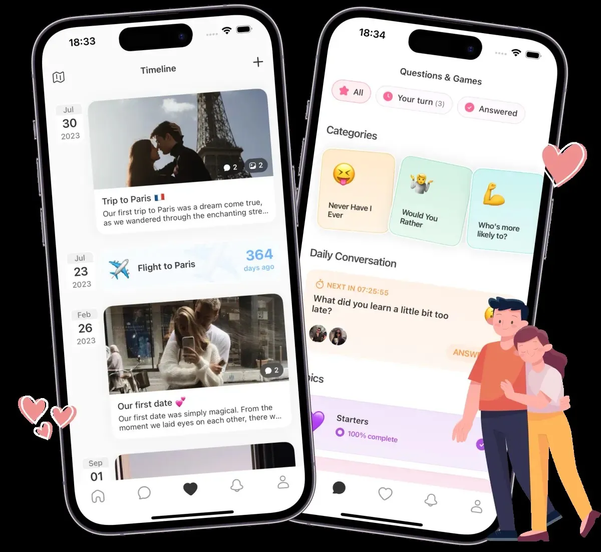 Couples Journaling App