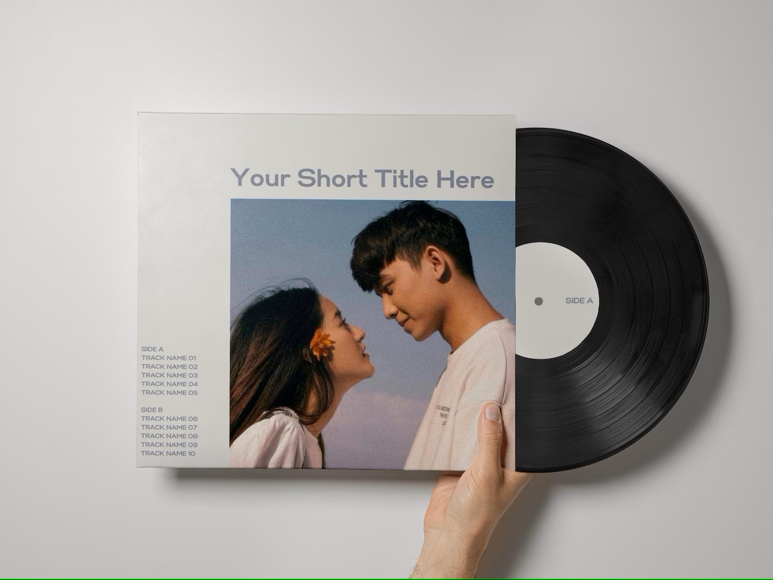Custom Vinyl Record with Your Love Songs
